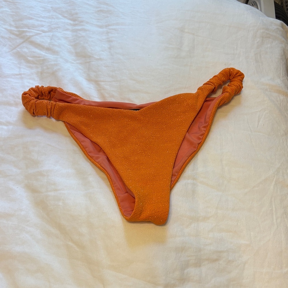 Beach Riot Orange Bikini Bottom